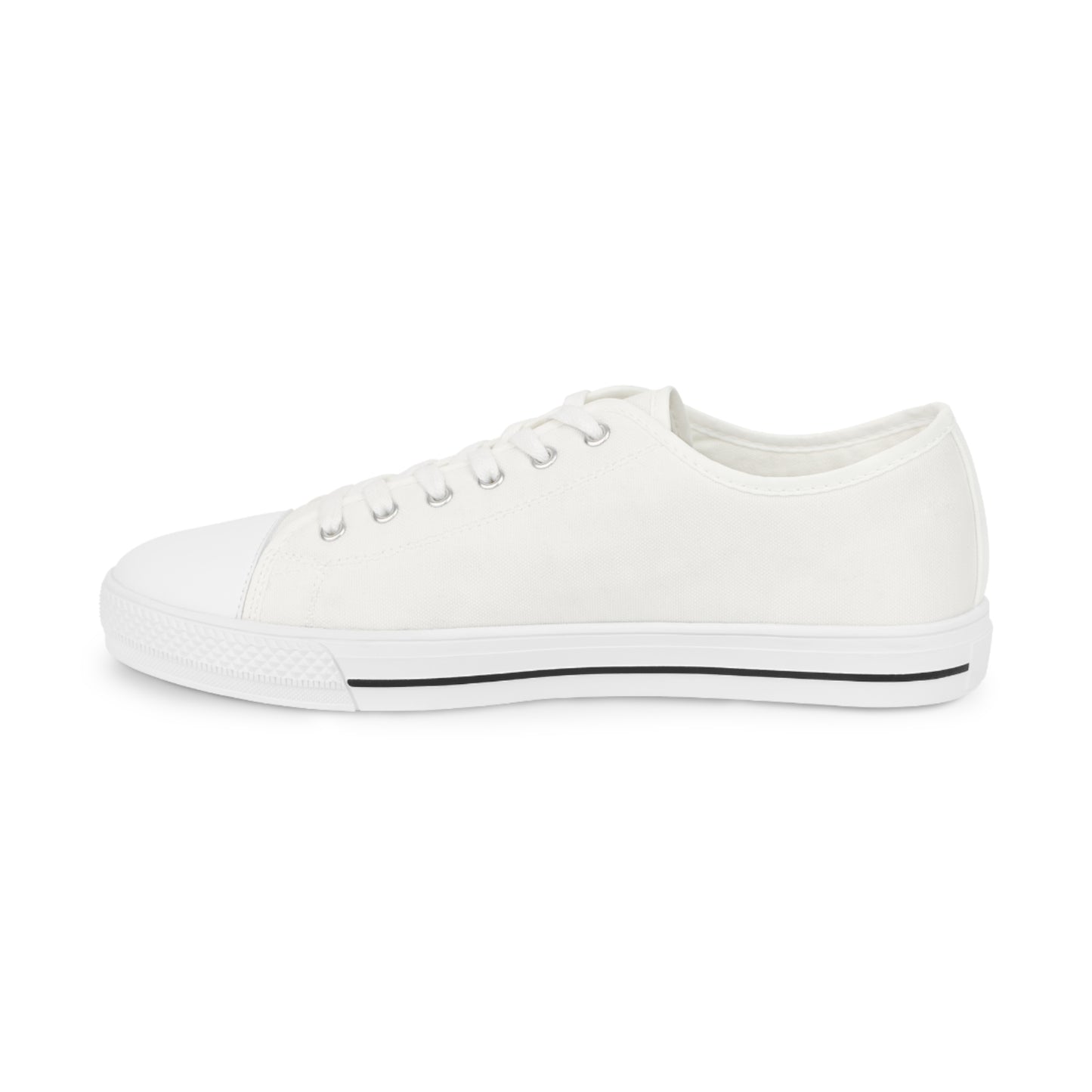 Versatile Men's Low Top Sneakers - Stylish White Casual Footwear