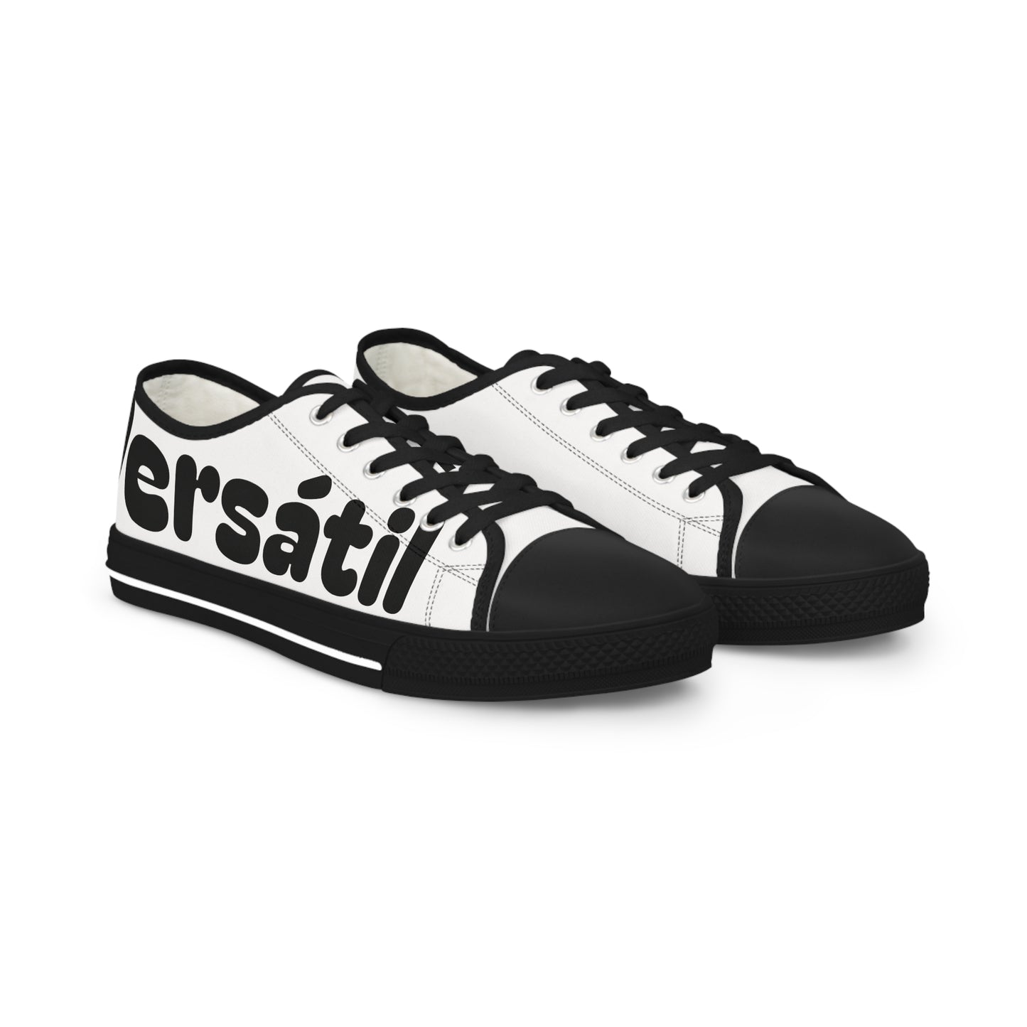 Versatile Men's Low Top Sneakers - Stylish White Casual Footwear
